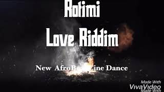 Rotimi Love RiddimNew AfroBeat Line Dance [upl. by Haniraz535]