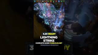 POE 324 LIGHTNING STRIKE TRICKSTER  Poe Builds shorts pathofexile poebuilds poe [upl. by Mable476]