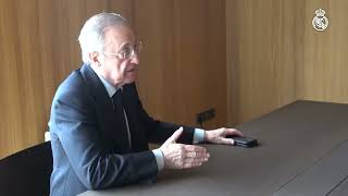 Florentino Pérez meets Vinicius Jr after racism in Valencia realmadrid [upl. by Pedersen]