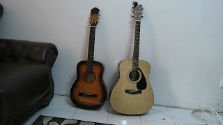 Perbezaan Gitar Kapok dan Yamaha F310 [upl. by Niamert]