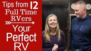 How to Find the Perfect RV  Full Time RV [upl. by Chloe]