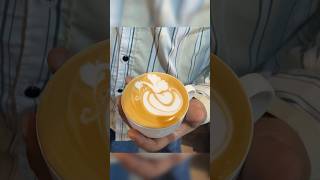 swan latte art 369 shorts [upl. by Jenks]