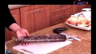 basterma  باسطرمة middle eastern sausage samiras kitchen episode  9 part 2 [upl. by Encratis]