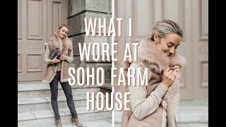 Outfit Diaries  What I Wore To Soho Farmhouse  Fashion Mumblr [upl. by Walden]