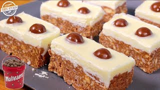 No bake Malteser Slices  How to make [upl. by Aimil]