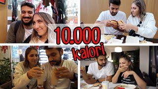 1 GÜNDE 10000 KALORİ ALABİLİR MİYİZ w Damla Altun [upl. by Biddie]