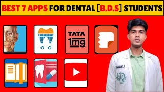 Best Apps for Dental BDSMDS Students [upl. by Asyram604]