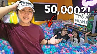 Turning My Brother’s Room Into A GIANT BALL PIT [upl. by Allan]