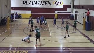 2023 DIG Varsity Boys Volleyball Tournament Round Robin  Steinbach Christian Flames vs Louis Riel [upl. by Iaw]