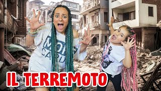 TERREMOTO NELLA NUOVA CASA DI MARTINA MISSY E MAMMA TY CROLLA TREMA LA TERRA SCAPPANO DAL VULCANO [upl. by Harbison]