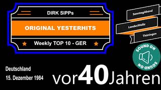 Original Yesterhits Top Ten Germany vor 40 Jahren [upl. by Farrica680]