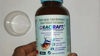 Raciraft syrupRaciraft Suspension [upl. by Post]