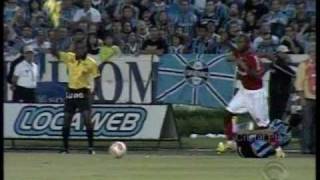 Grêmio 0 x 1 Inter  Expulsão Voadora Taison  Final Gauchão 2010 [upl. by Jaunita249]