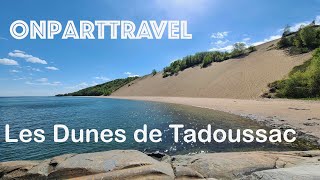 Les Dunes de sable de Tadoussac et le sentier de lestuaire vacances printemps 2021 à Charlevoix [upl. by Ponzo]