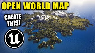 Make An Open World Map in 20 Minutes  Unreal Engine 5 Tutorial [upl. by Queri495]