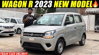 Updated Maruti Wagon R with New Features Walkaround with On Road Price  Wagon R 2023 New Model [upl. by Attaymik]