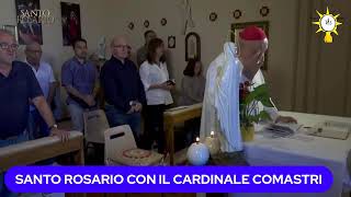 Santo Rosario con il Card Comastri misteri del dolore [upl. by Acquah146]