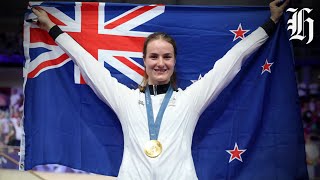 Paris Olympics Track cyclists round off day 16 action  NZ Herald [upl. by Bud125]