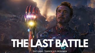 Iron man vs Thanos  Avengers Endgame i am iron man  Tony Stark  final battle  movie clip HD [upl. by Cordell]