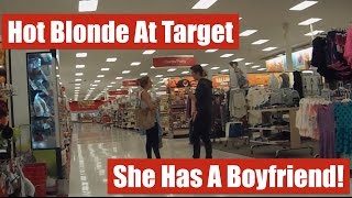 PICKUP INFIELD Daygame Girl With Boyfriend At Target [upl. by Enelyw]