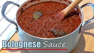 Easy Bolognese Recipe the BEST Pasta Lasagna Meat Sauce [upl. by Kuehn]