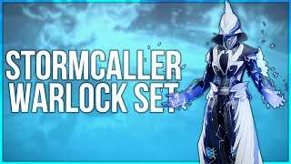 Stormcaller Warlock Set  Destiny 2 Fashion Builds [upl. by Lledra]