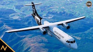 P3D v53 South Island Hop  Christchurch  Invercargill  Carenado ATR 72 [upl. by Schreibman857]