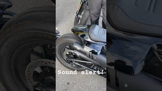 Harley Davidson Sportster S 1250  Exhaust harleyoftheday harleysportsters gopro revsandriches [upl. by Esilanna]