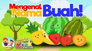 Mengenal Nama Buah  Video Belajar dengan Lagu amp Gambar untuk Balita [upl. by Agle]