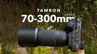 Tamron 70300mm f4563 Wildlife amp Sport Review on Full Frame and Crop Sensor [upl. by Anaeda]