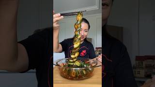 CUCUMBER KIMCHI SPIRAL … kriuk2 enak bangetttt [upl. by Azyl]