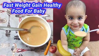 8 month Baby food recipes  weight Gain Food For babies Fruit puree for baby [upl. by Imik]