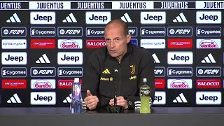 LAZIO  JUVE Allegri quotla società mi ha rinnovato la fiducia Non avevo dubbiquot Conferenza stampa [upl. by Deyes]