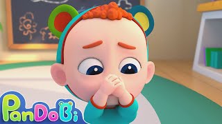 Whats Wrong with My Nose  Good Habits for the Baby  More Nursery Rhymes amp Kids Songs  Pandobi [upl. by Oznarol]