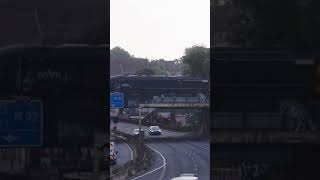 GWR amp LSL Inter City Trains Over the M32 in Bristol [upl. by Jurgen]