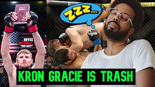 Bryce Mitchell vs Kron Gracie REACTION  UFC 310  I SLEPT [upl. by Yael]