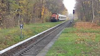 Lok hvle V1603 liefert Eurobahn über Industriegleis nach BerlinReinickendorf [upl. by Phillada236]