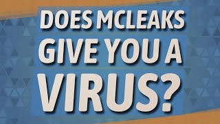 Does MCLeaks give you a virus [upl. by Adorl]