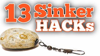 13 Fishing Weight HACKs [upl. by Nesaj668]