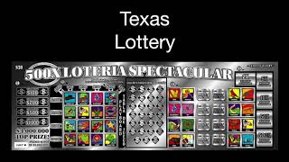 500X Loteria Spectacular  Texas Lottery 50 May 2024 DIFFERENT PRIZE STRUCTURE [upl. by Kutzenco]