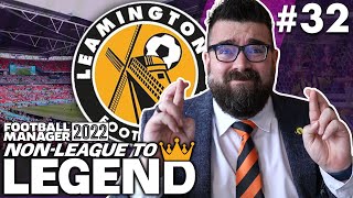 THE PLAYOFFS  Part 32  LEAMINGTON  NonLeague to Legend FM22  Football Manager 2022 [upl. by Nylecoj]