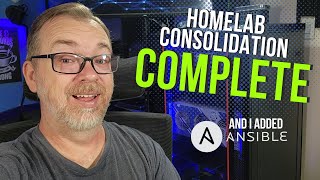 Homelab Consolidation Complete and I added Ansible [upl. by Nitsyrk]