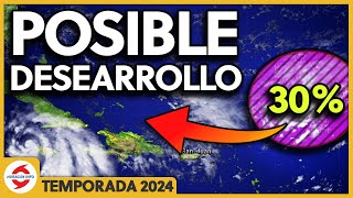 Atentos en Puerto Rico República Dominicana y Las Bahamas Una tormenta tropical se podría formar [upl. by Nostaw523]