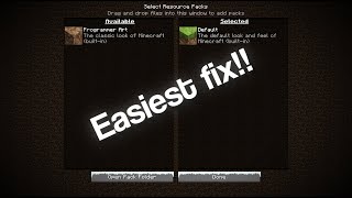 How to fix texturepacks not showing up all versions [upl. by Tallia]