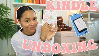 I got a kindle paperwhite 💕📖 unboxing setup amp review [upl. by Cynara804]