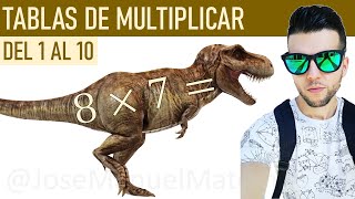 Tablas de multiplicar del 1 al 10 [upl. by Gisella]