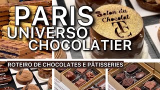 SALÃO DO CHOCOLATE REÚNE OS MELHORES CHOCOLATIERS E PÂTISSIERS QUE VOCÊ ENCONTRA EM PARIS [upl. by Selfridge]