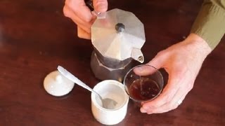 How to Make CubanStyle Stovetop Espresso Coffee  Making Coffee [upl. by Carlen]