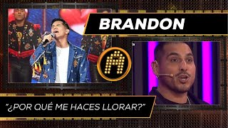 ¡Brandon nos sorprendió al cantar quot¿Por qué me haces llorarquot  La Academia 2024 [upl. by Rinum13]