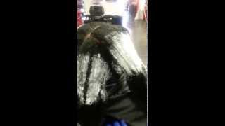 Virgin relaxers for black women pt 1 of 4 l Black Hair Salon Houston [upl. by Ebner534]